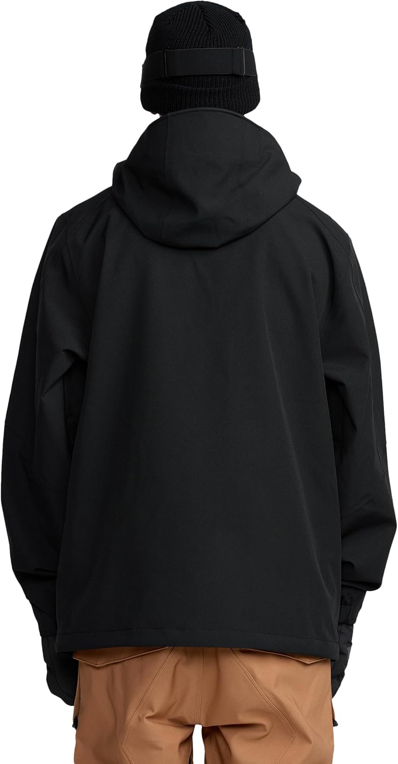Volcom Men's Brighton Hooded Snowboard Ski Winter Jacket Onyx