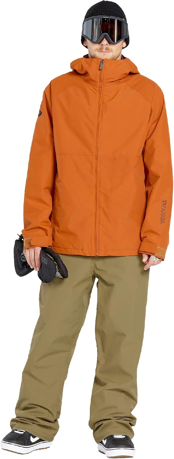 Volcom Men's 5-pocket Snowboard Pant, 10k Waterproof Ski Snow Pants, Sealed Seams initial