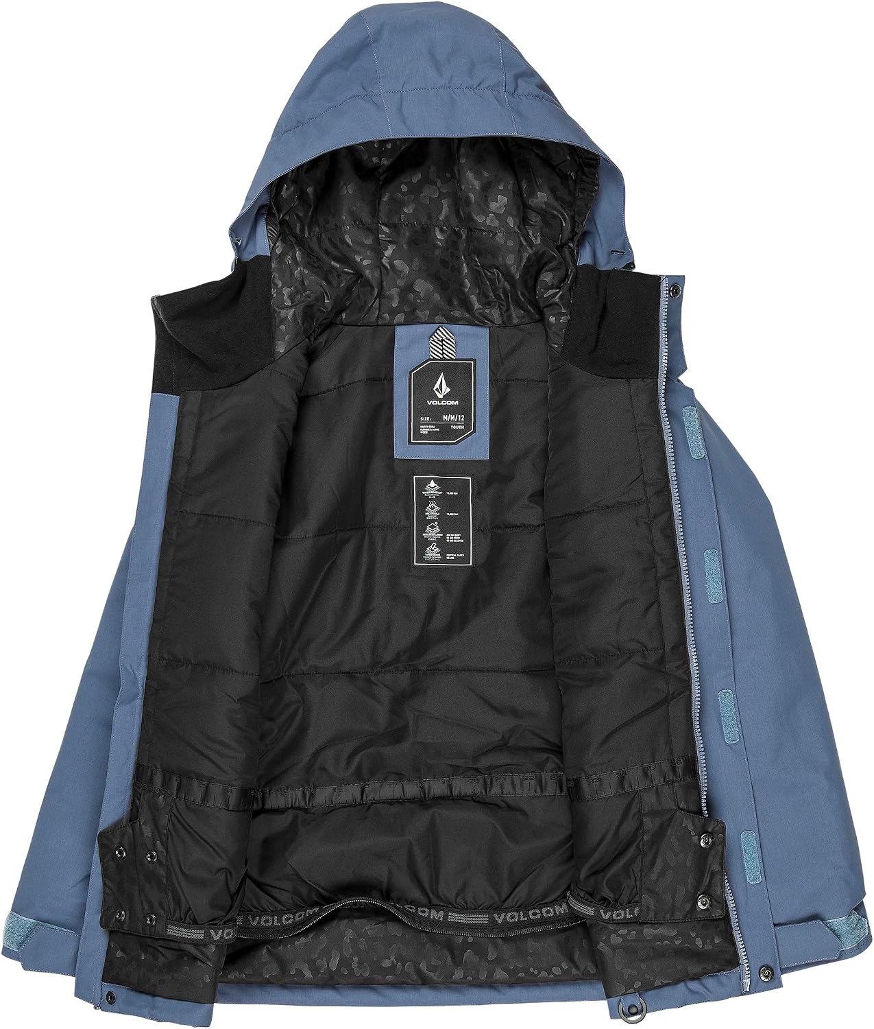Volcom Girls So Minty Insulated Snow Jacket Indigo S5
