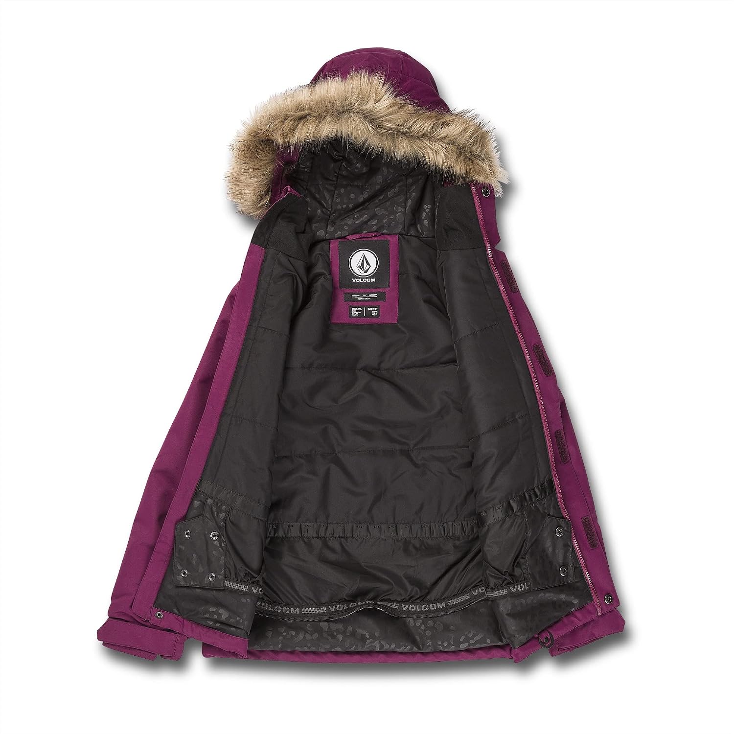 Volcom Girls So Minty Insulated Snow Jacket Vibrant Purple
