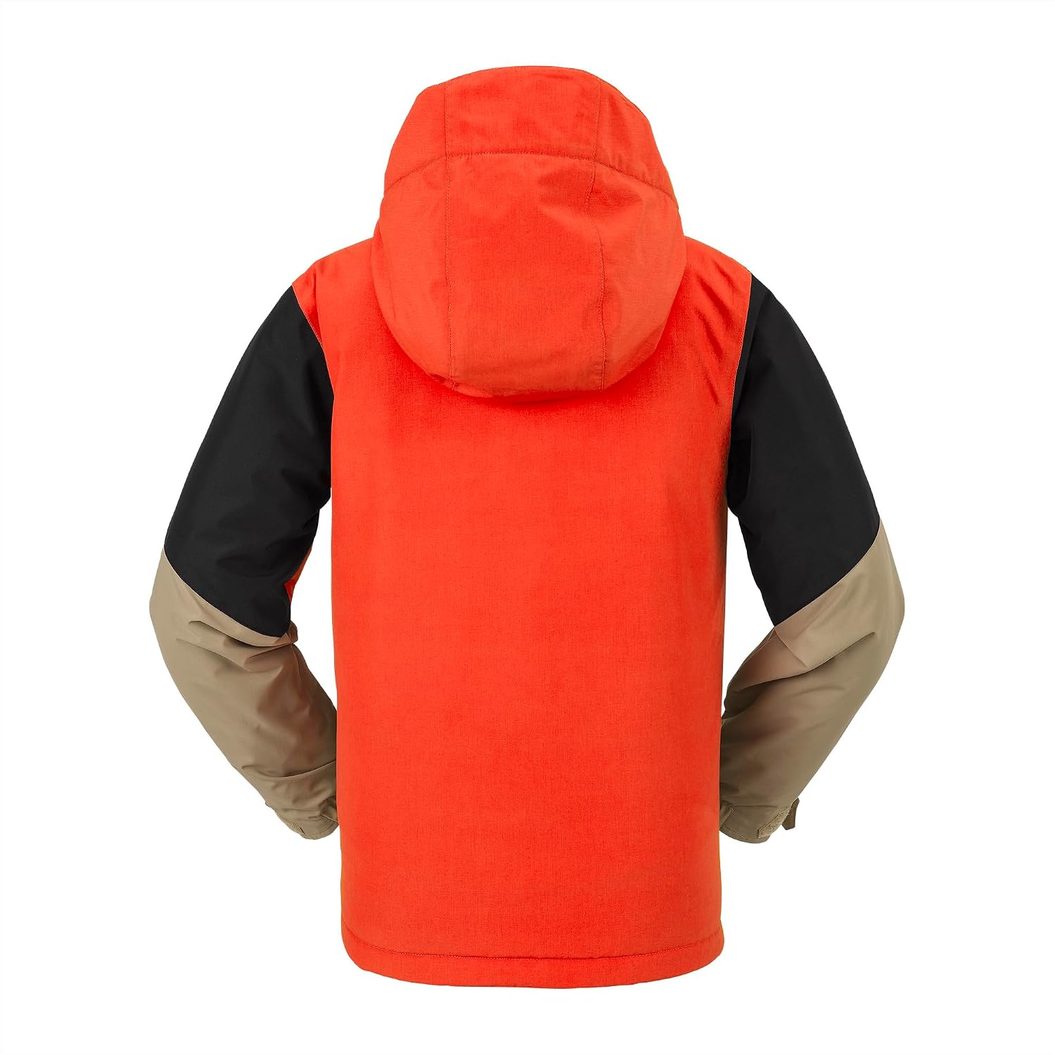 Volcom Boys' Vernon Insulated Snowboard Winter Jacket Orange Shock S4