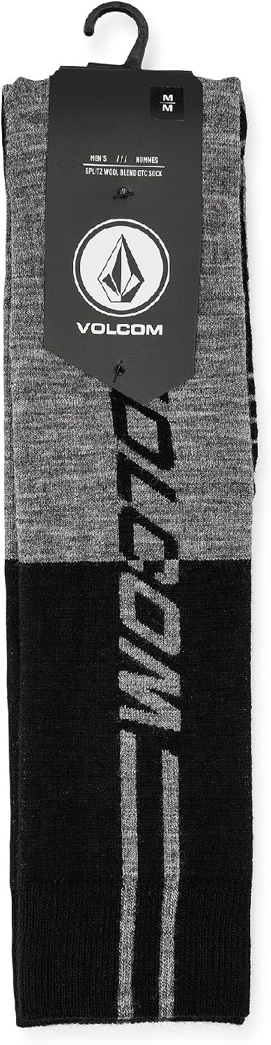 Volcom Men's Kootney Lightweight Snowboard Ski Sock Heather Grey S5