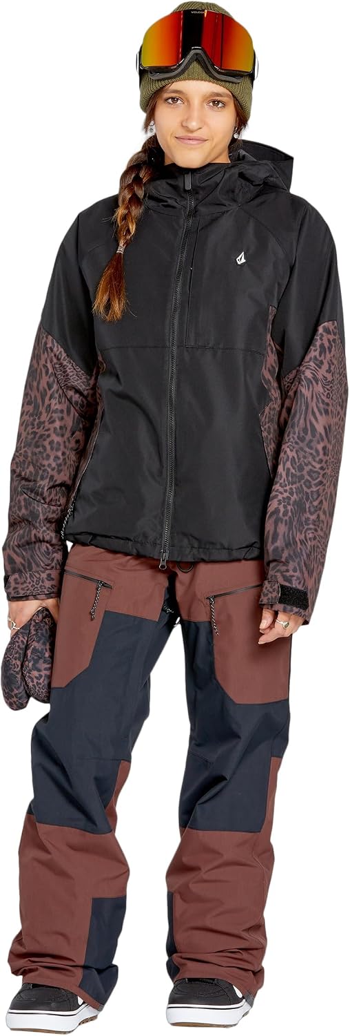 Volcom Women's Agate Insulated Snowboard Ski Winter Snow Jacket Black S5