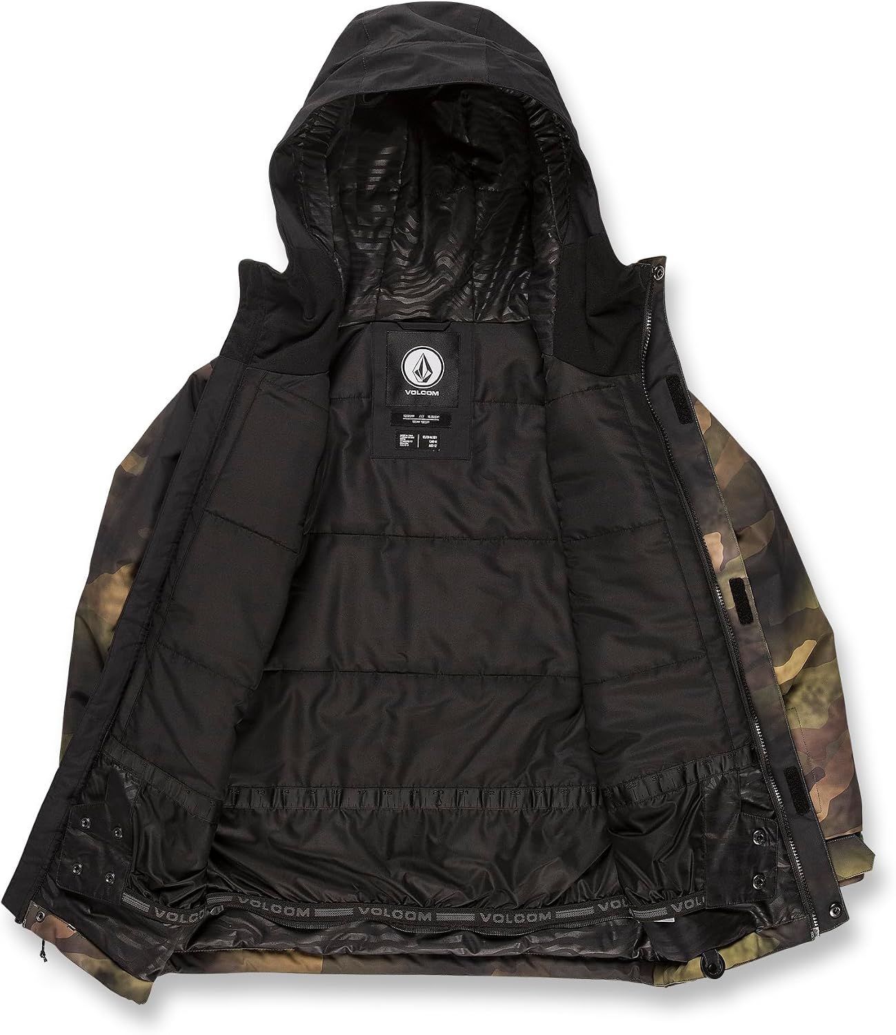 Volcom boys Stone 91 Insulated Snowboard Winter Jacket Camouflage S3