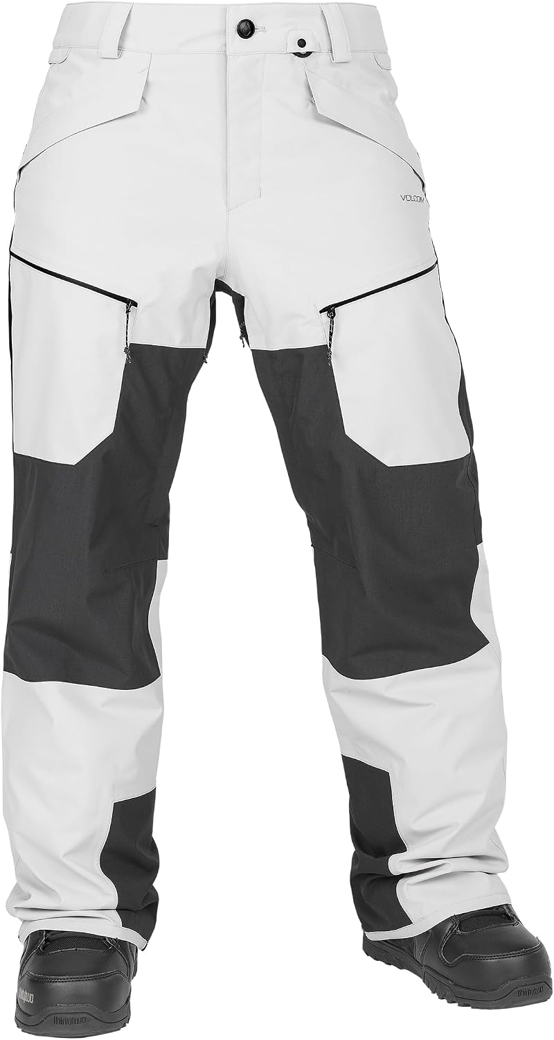 Volcom Women's Stone Mica 20k Snowboard Ski Pant Cloud Grey