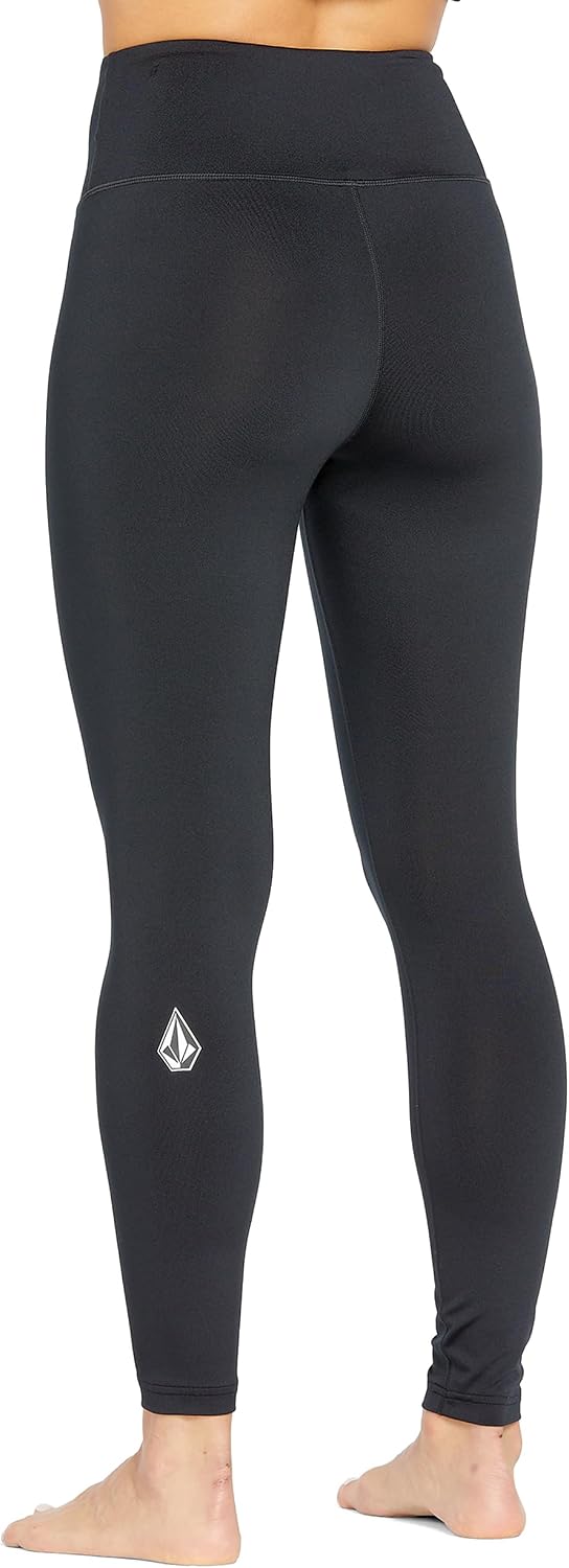 Volcom Women's V-Science Thermal Base Layer Legging – Quick Dry High-Waisted Fit Black S5