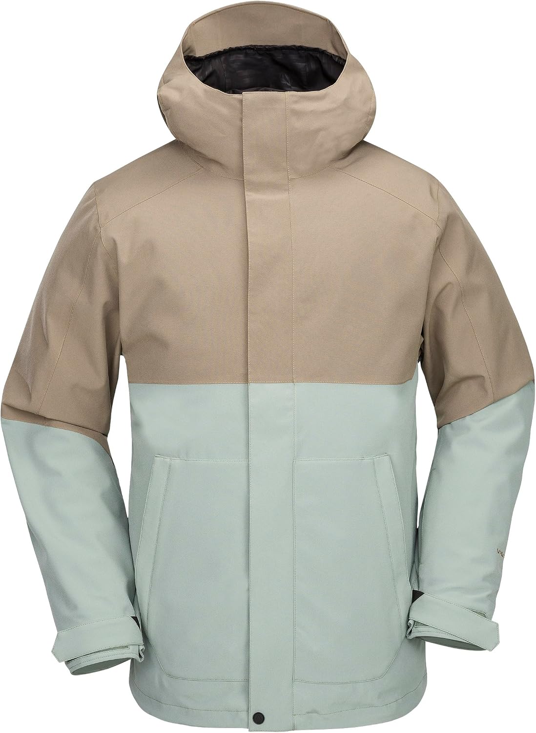 Volcom Men's Brighton Hooded Snowboard Ski Winter Jacket Agave