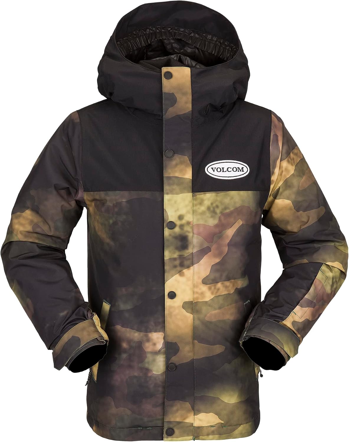 Volcom boys Stone 91 Insulated Snowboard Winter Jacket Camouflage S3