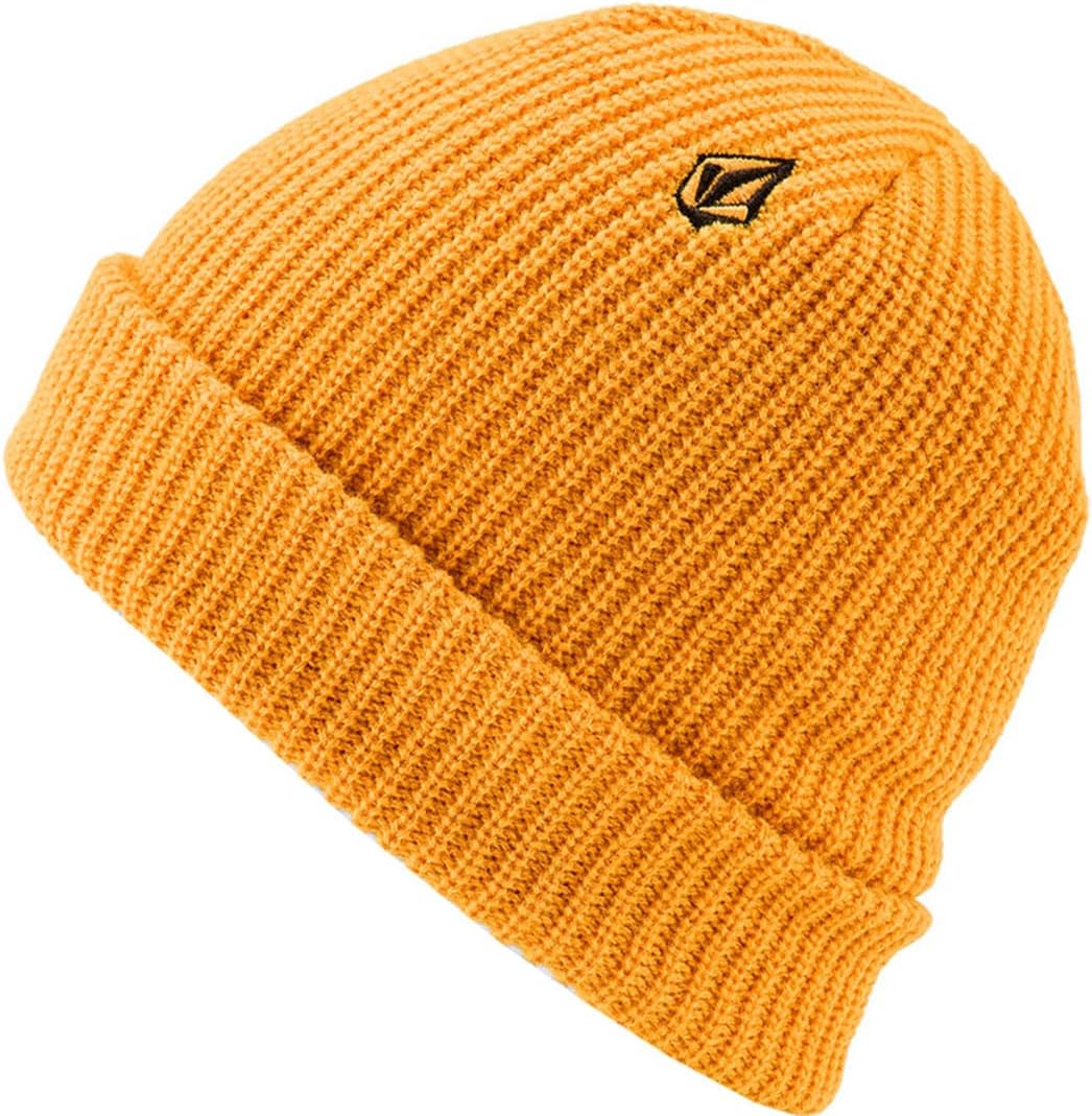 Volcom Men's Sweep Skull Fit Snow Beanie Gold S4