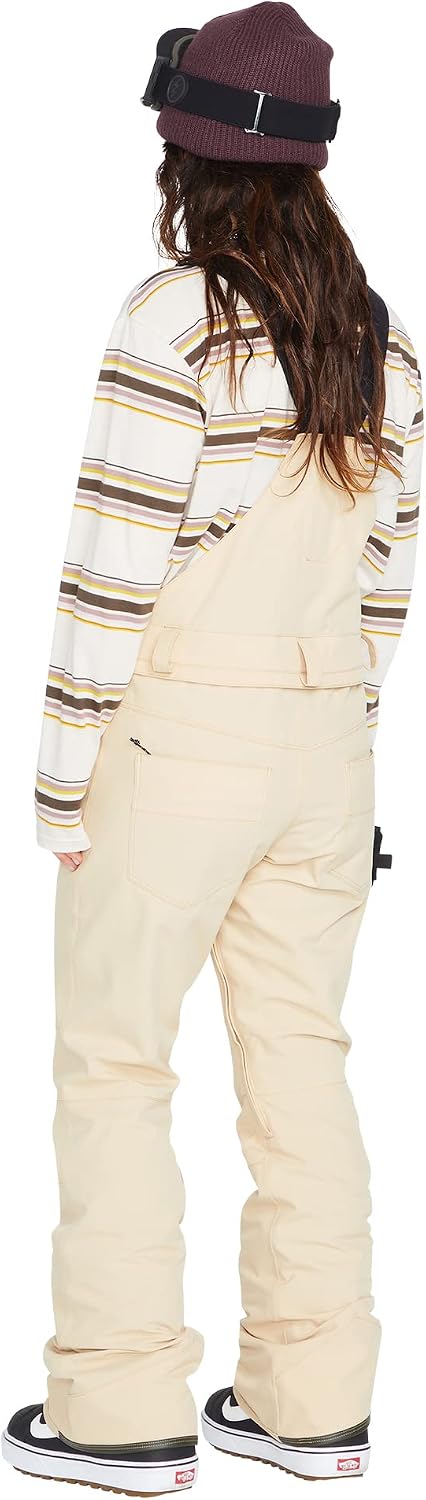 Volcom Women's Swift Bib Overall Snowpant Sand S3