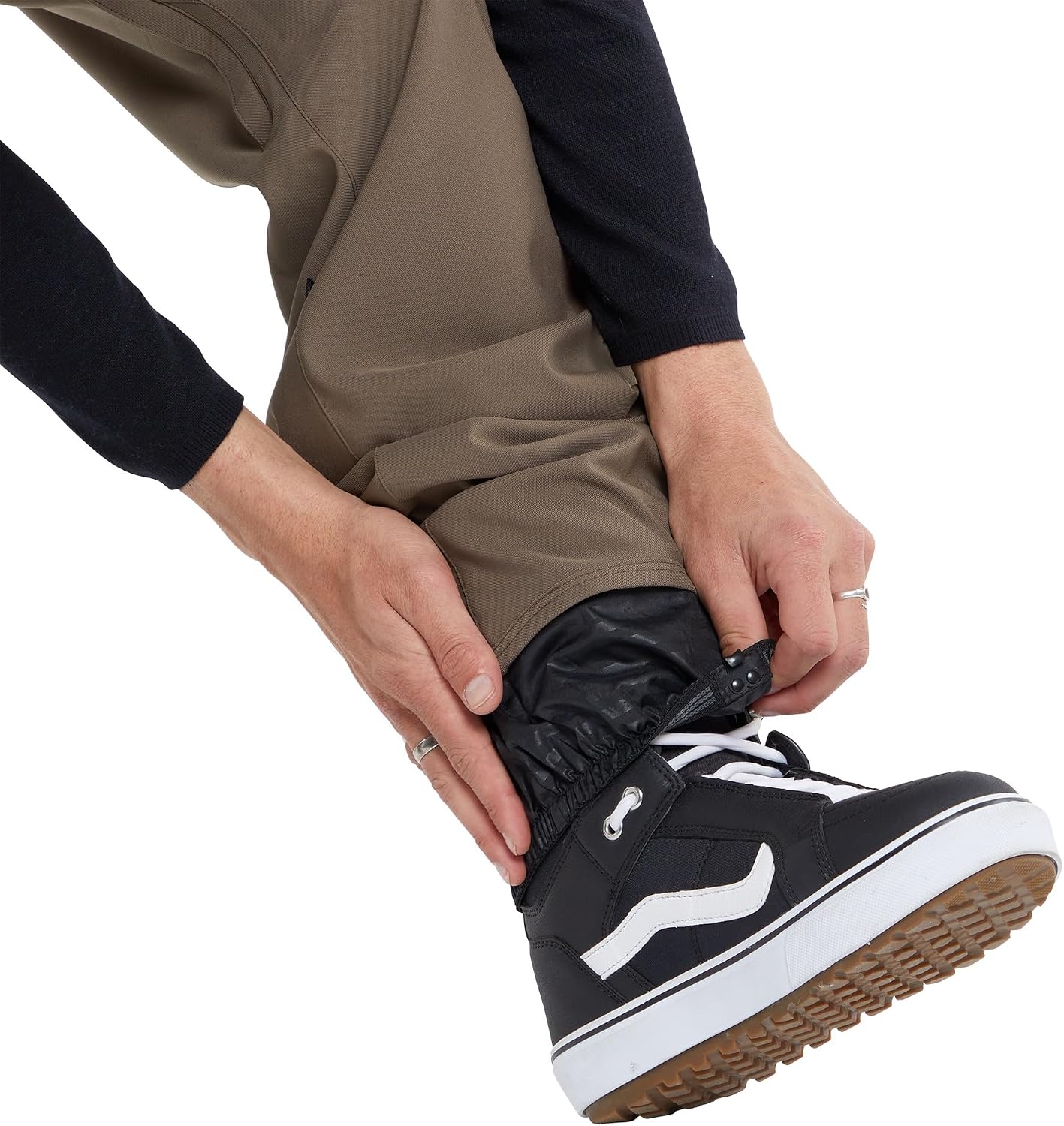 Volcom Men's Frickin Relaxed Fit Chino Snowboard Pant Teak
