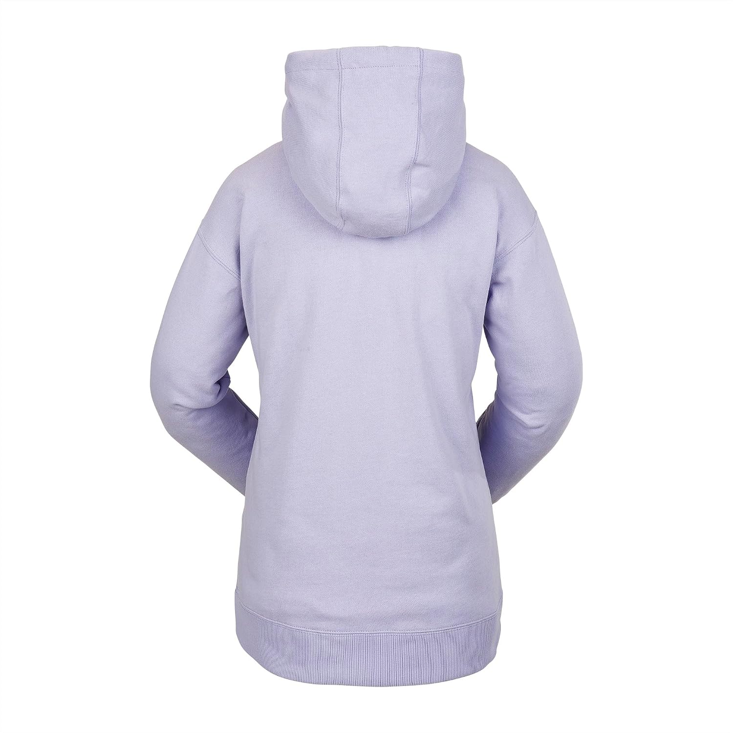 Volcom womens Costus Pollover Baselayer Hooded Fleece Snow Sweatshirt Lilac Ash S4