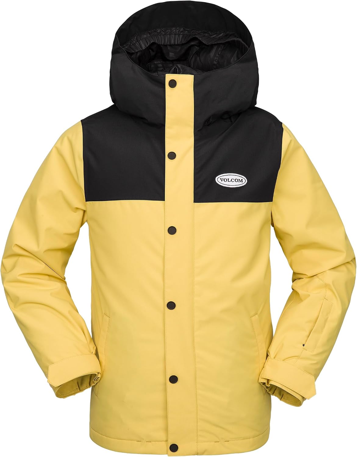 Volcom boys Stone 91 Insulated Snowboard Winter Jacket Dark Yellow S5