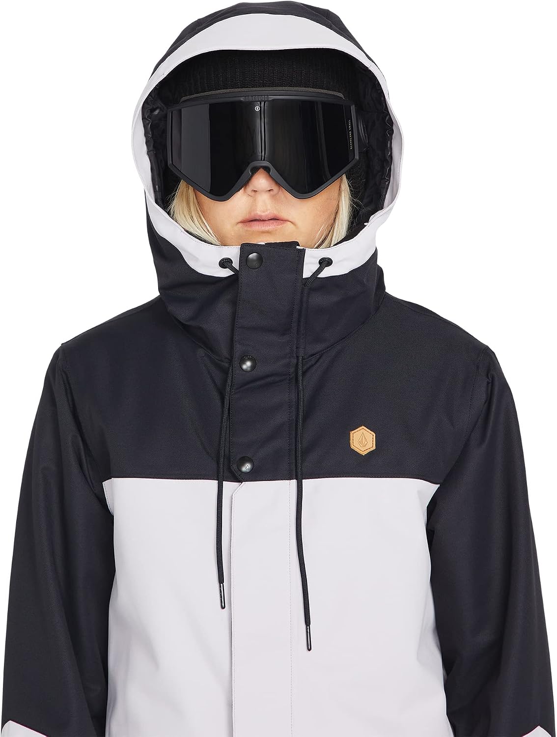Volcom Women's Bolt Insulated Snowboard Ski Winter Hooded Jacket Amethyst Smoke S3