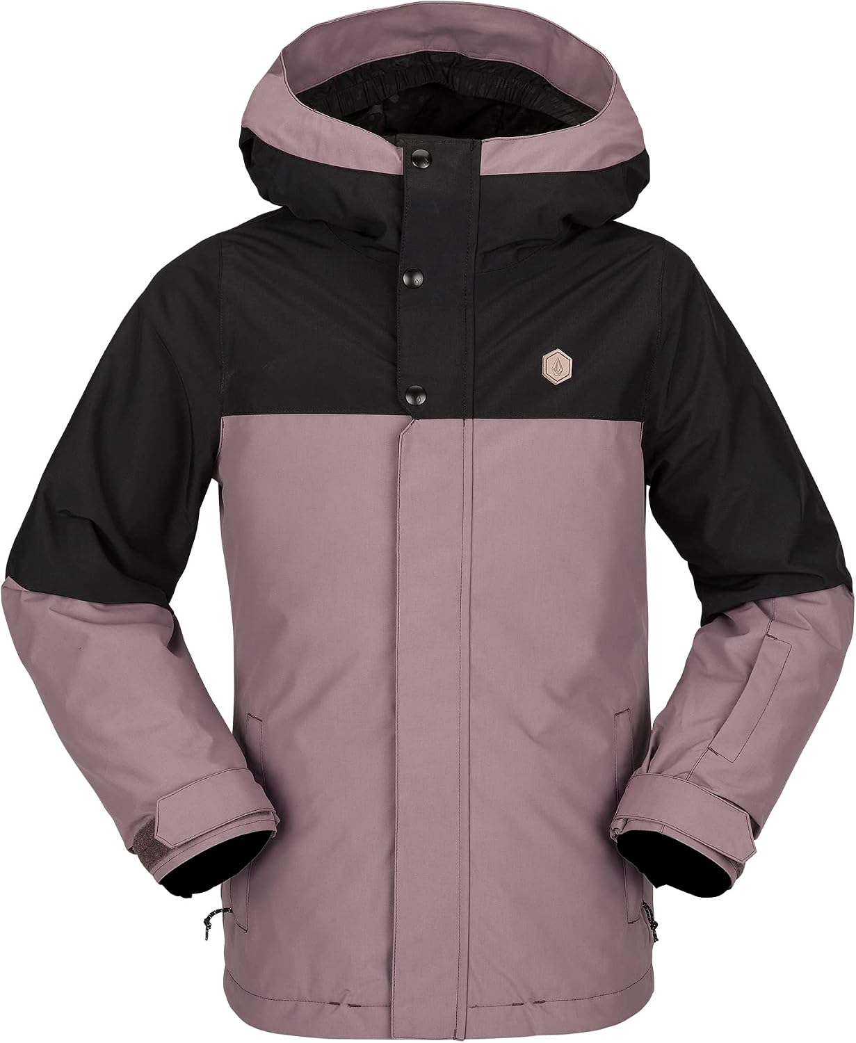 Volcom Girls' Sass'n'fras Insulated Snowboard Ski Jacket Rosewood S3