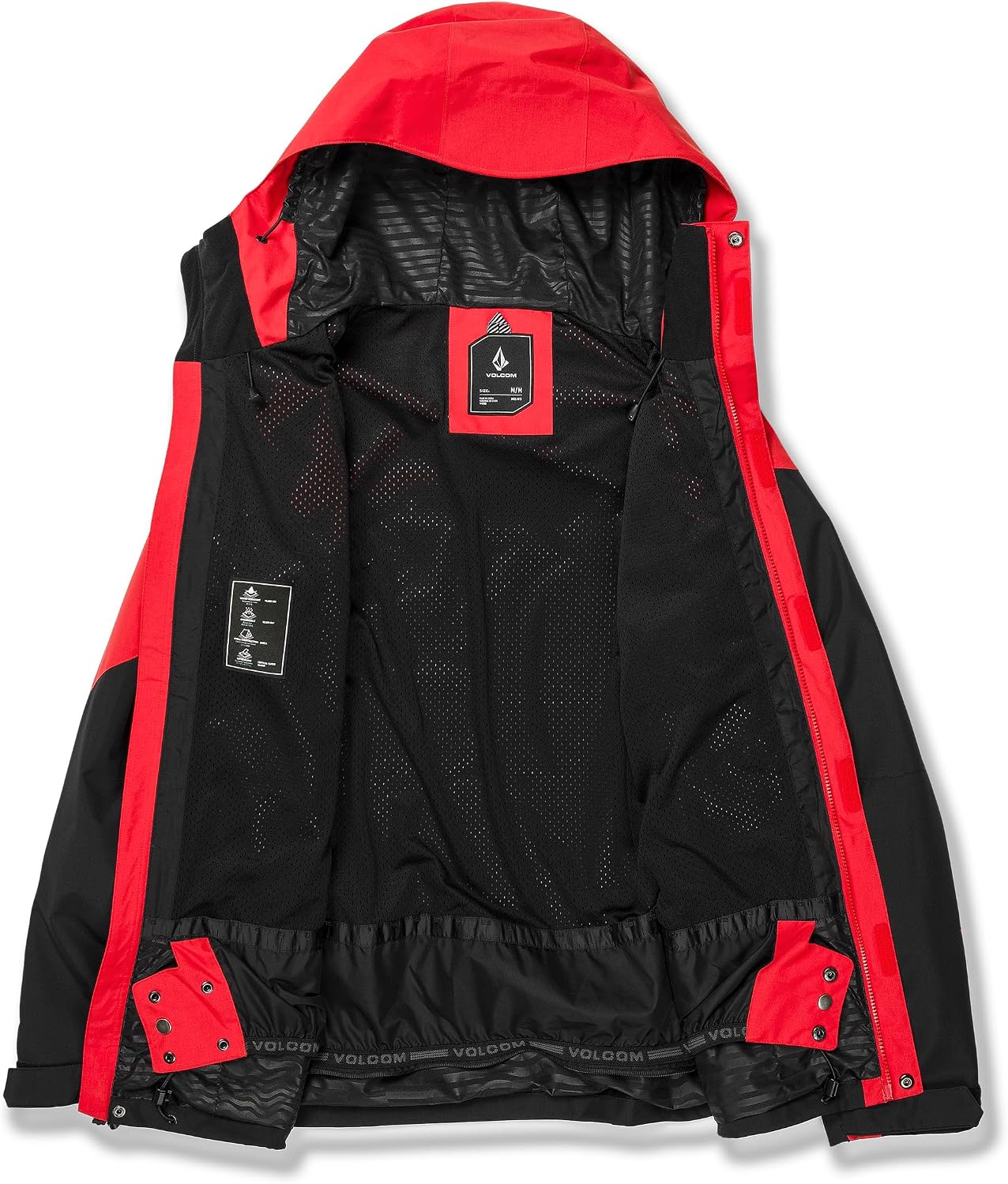 Volcom Men's Primry Shell Snowboard Winter Ski Jacket Crimson
