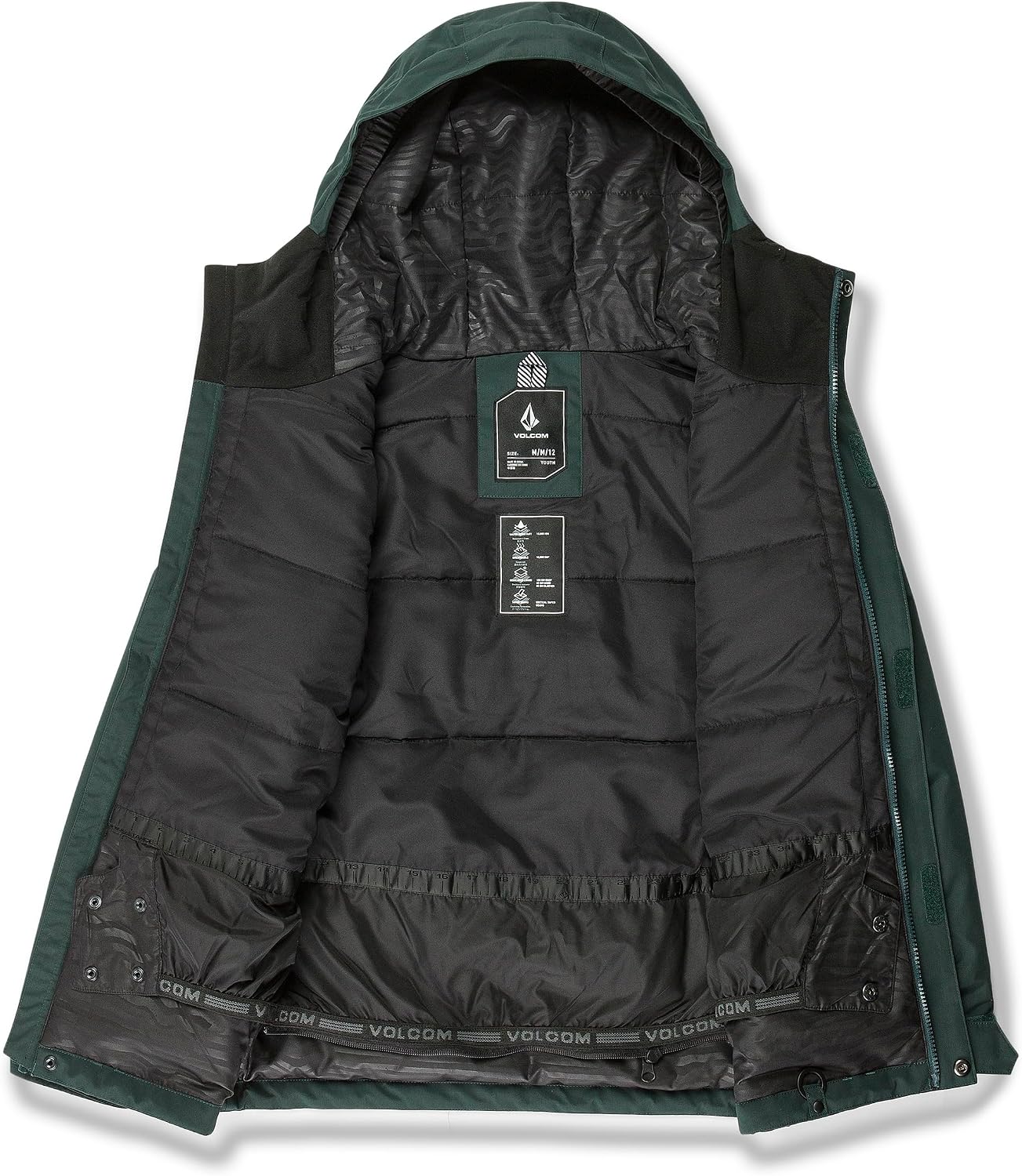 Volcom boys Stone 91 Insulated Snowboard Winter Jacket Scarab S5