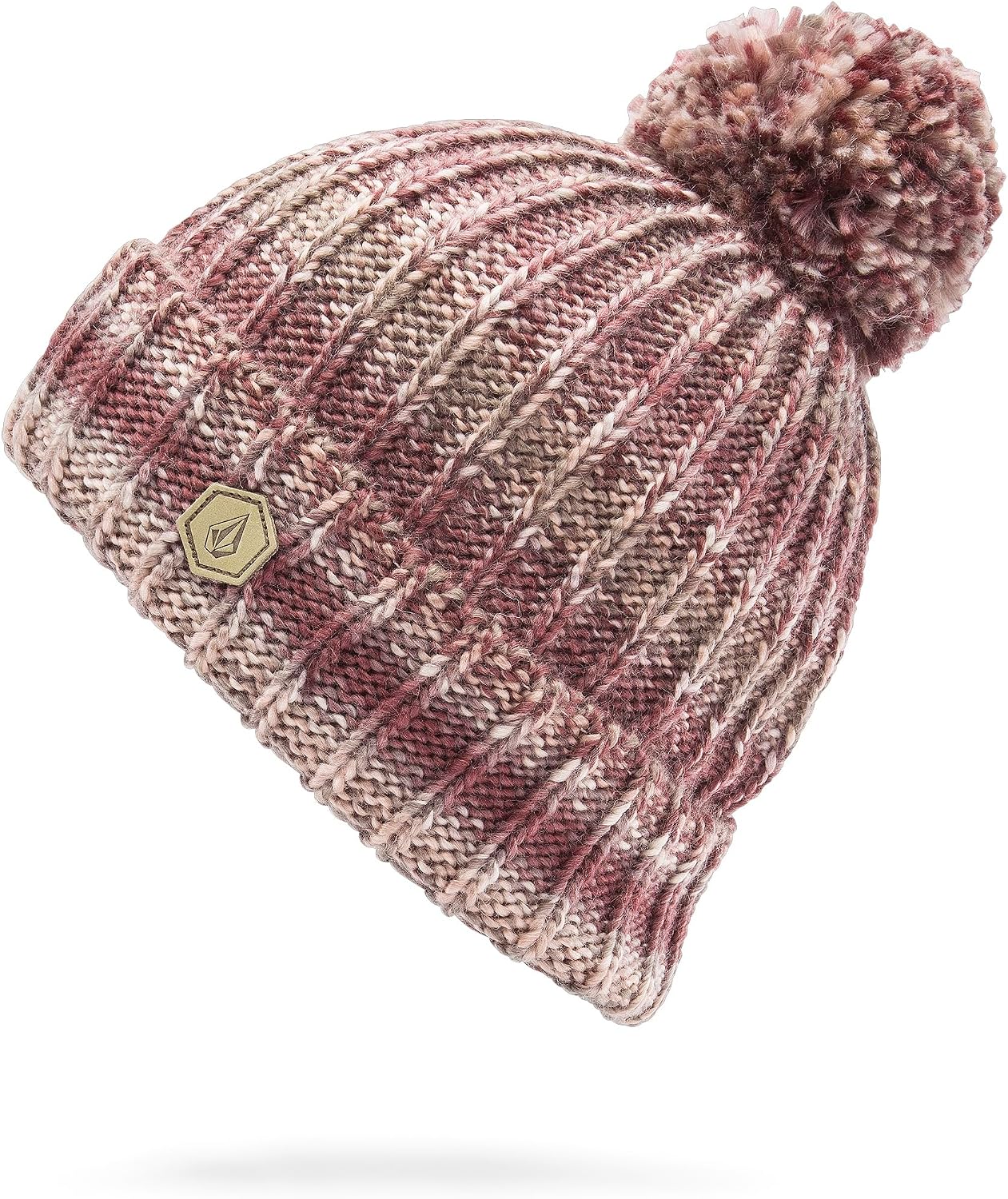 Volcom Women's V.co Lyra Snowboard Ski Beanie Burgundy S5