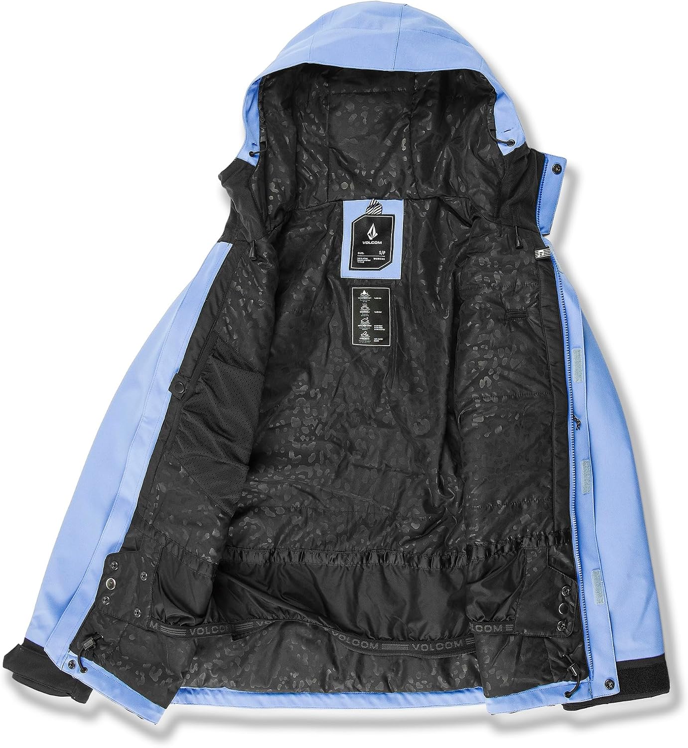 Volcom Women's Stoney Shadow Insulated Snowboard Ski Winter Snow Jacket Crystal Blue