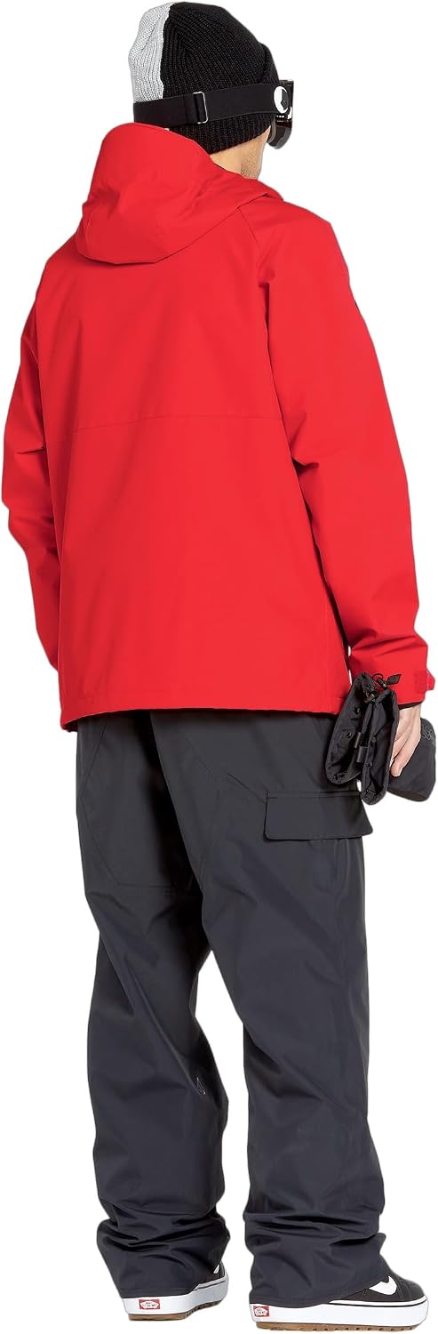 Volcom Men's 2836 Insulated Snowboard Jacket Crimson