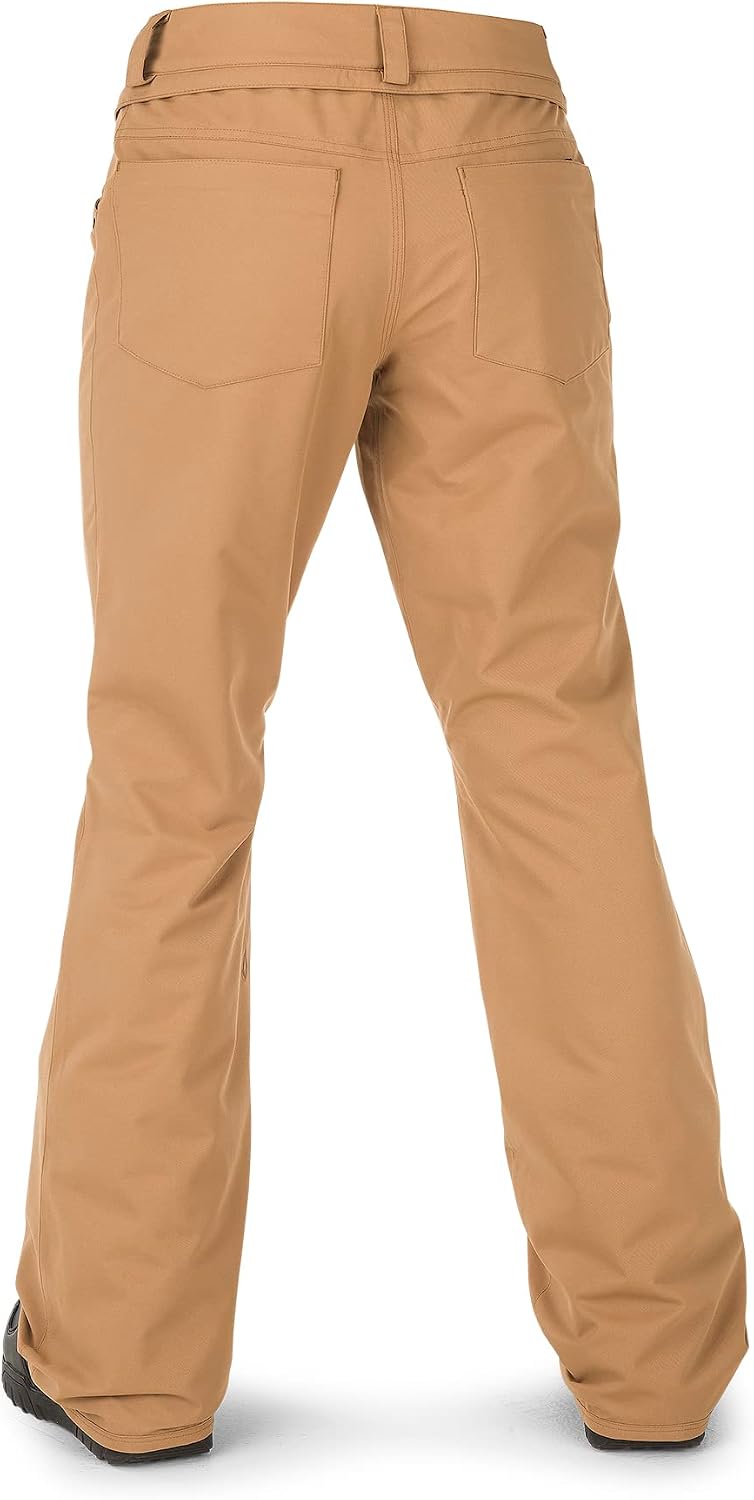 Volcom Women's Hallen Modern Fit Snowbaord Pant Caramel S3