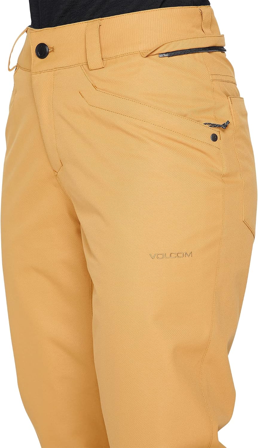 Volcom Women's Hallen Modern Fit Snowbaord Pant Caramel S3