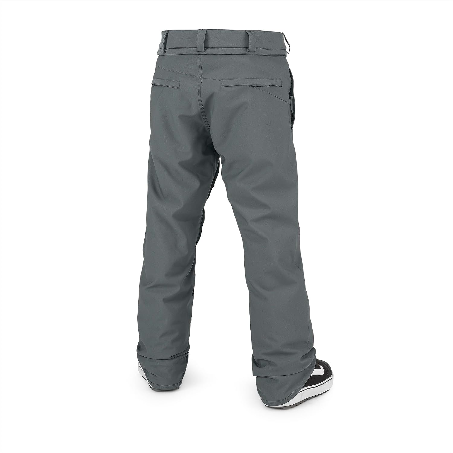 Volcom Men's Frickin Relaxed Fit Chino Snowboard Pant Dark Grey Black