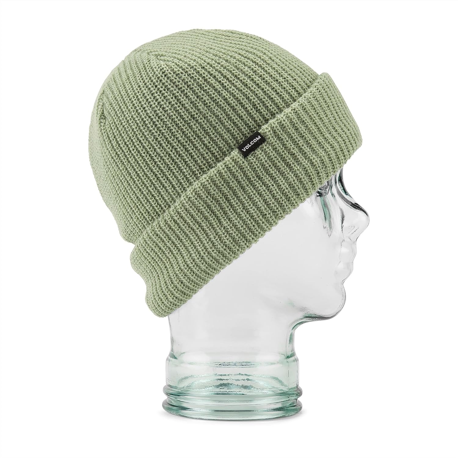 Volcom Men's Sweep Skull Fit Snow Beanie Light Military S4