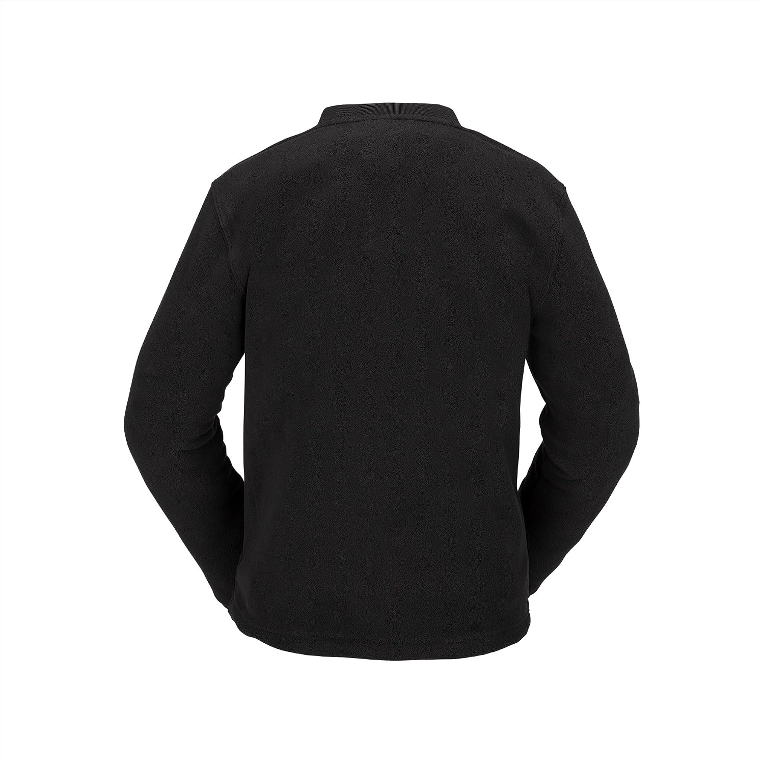 Volcom Women's Polar Fleece Crew Snowboard Sweatshirt Black S4