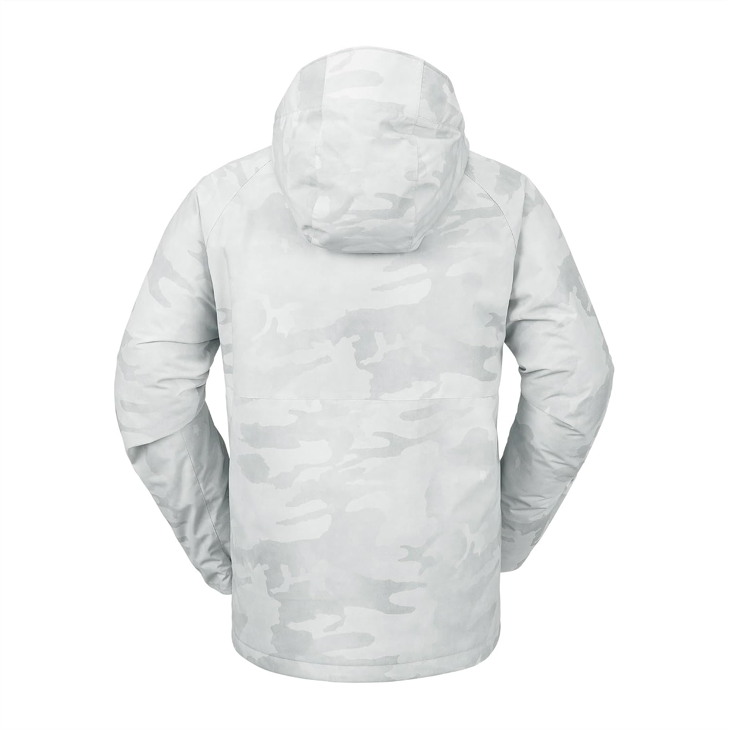 Volcom Men's 2836 Insulated Snowboard Jacket White Camo