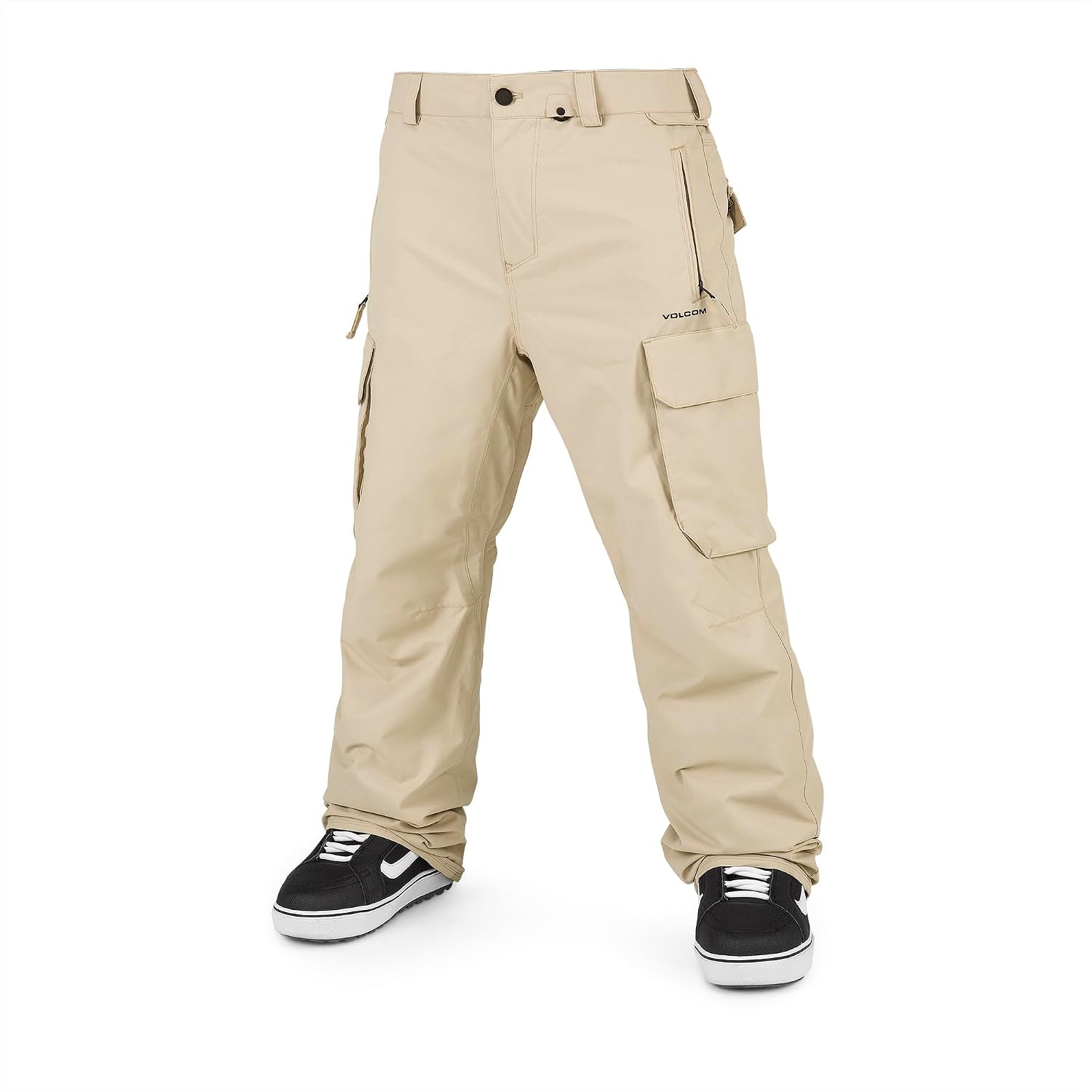 Volcom Men's V.CO Hunter Cargo Snowboard Pants Khakiest S4