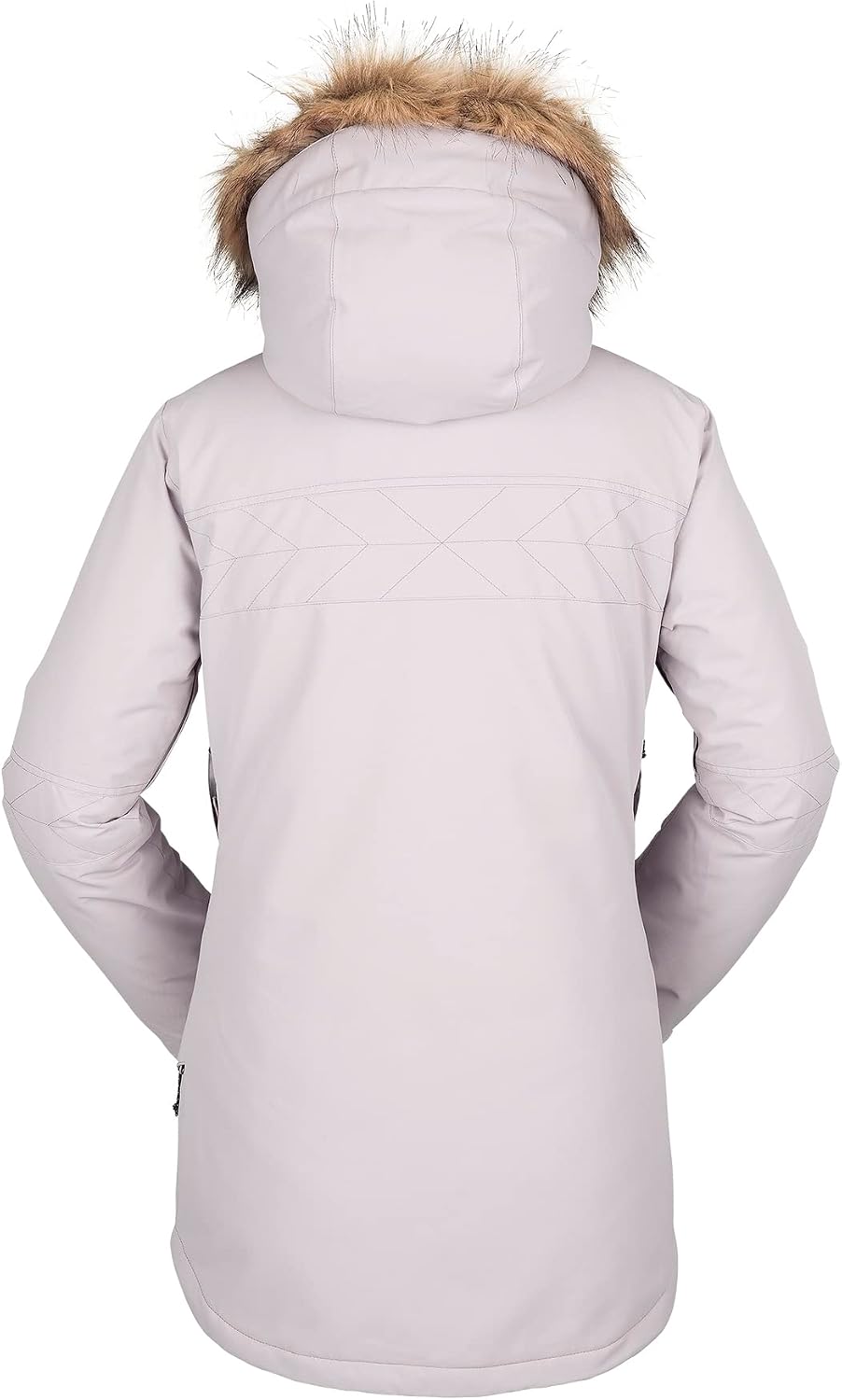 Volcom Women's Fawn Insulated Snowboard Ski Winter Hooded Jacket Amethyst Smoke S3