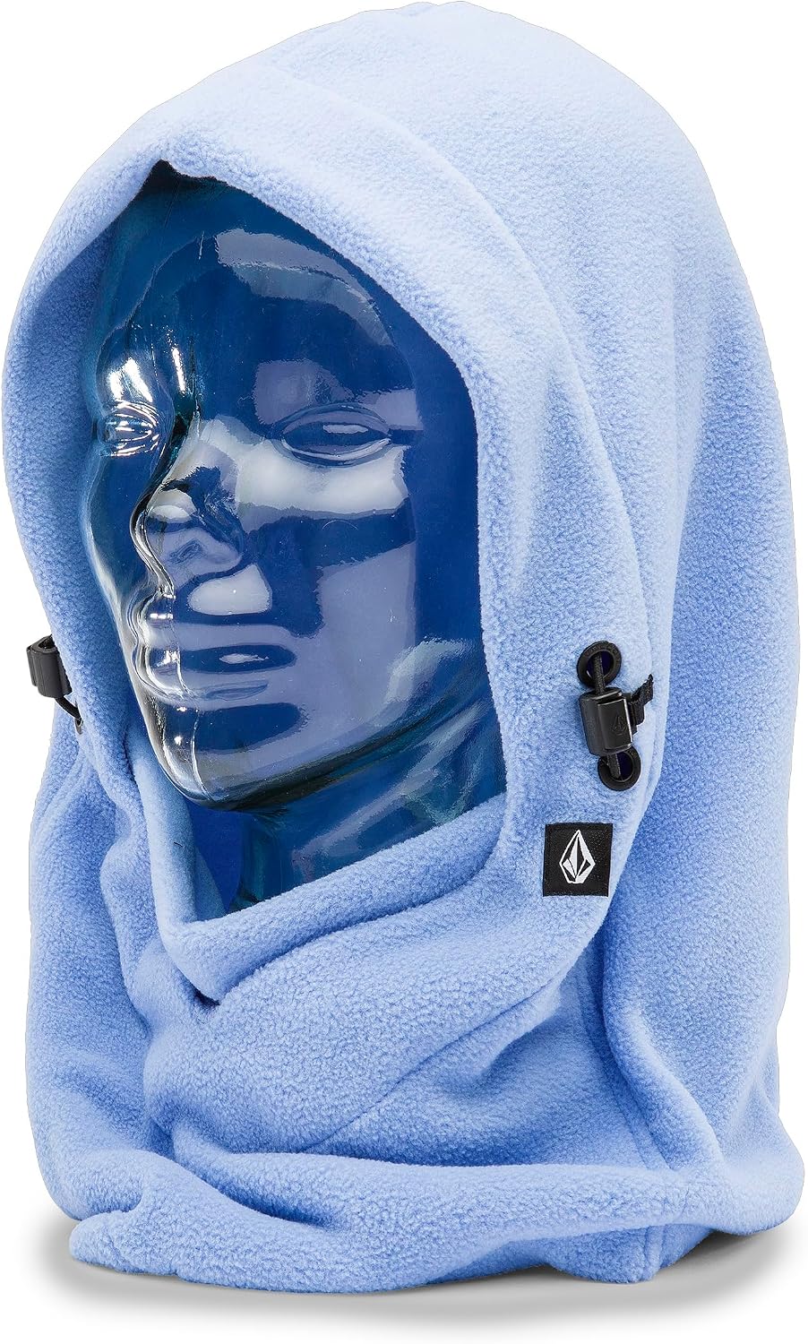 Volcom Women's V-scout Pullover Neck Warmer Hood Snowboard Ski Crystal Blue S5