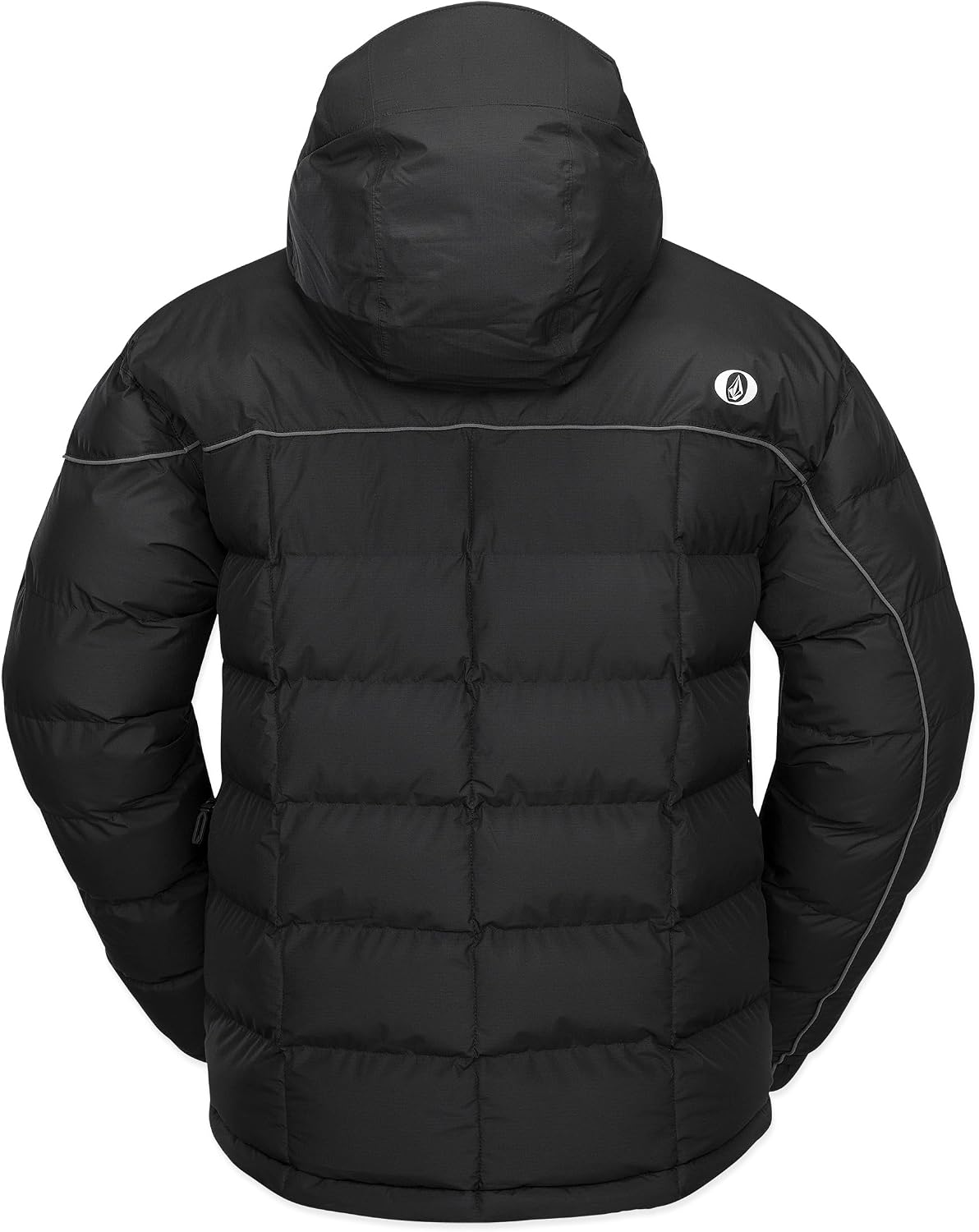 Volcom Men's Sew Down Ecodown Filled Puffy Snowboard Winter Ski Jacket Black S5