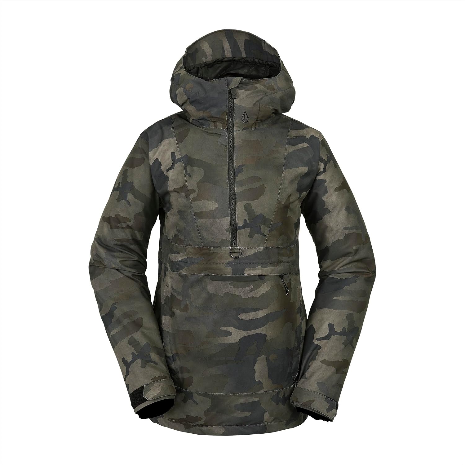 Volcom Women's Ashfield Anarok Snowboard Ski Jacket Cloudwash Camo S4