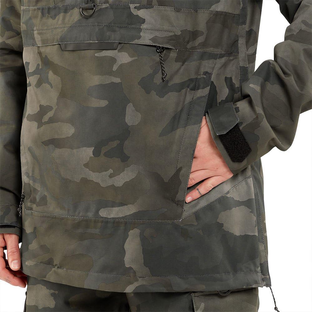 Volcom Women's Ashfield Anarok Snowboard Ski Jacket Cloudwash Camo S4
