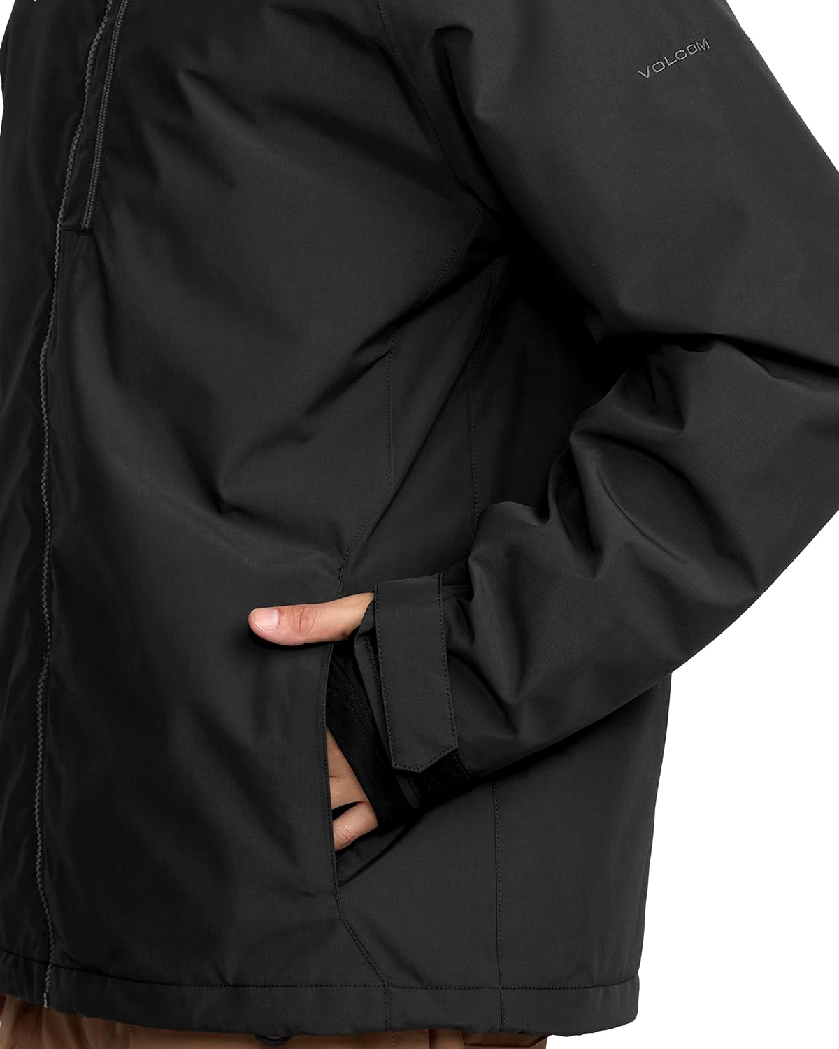 Volcom Men's 2836 Insulated Snowboard Jacket Onyx
