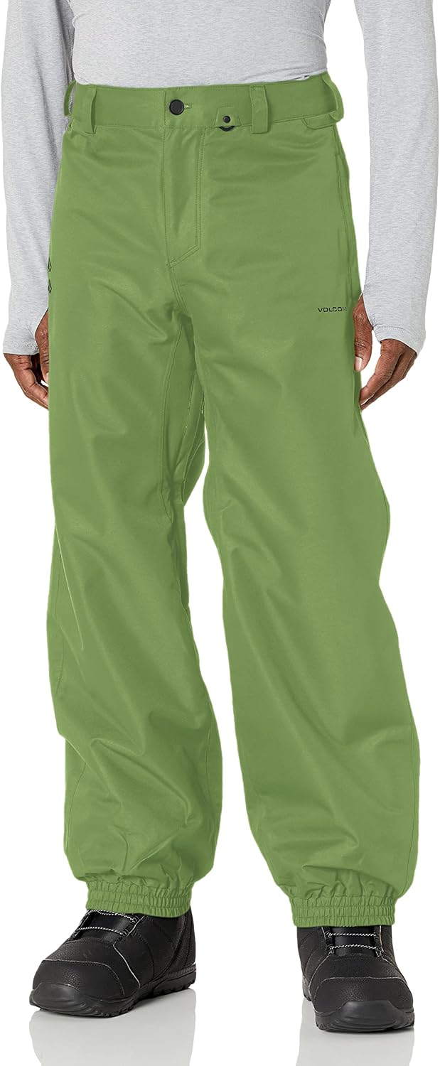 Volcom Men's Arthur Longo 20k Baggy Fit Snowboard Ski Pant Jade
