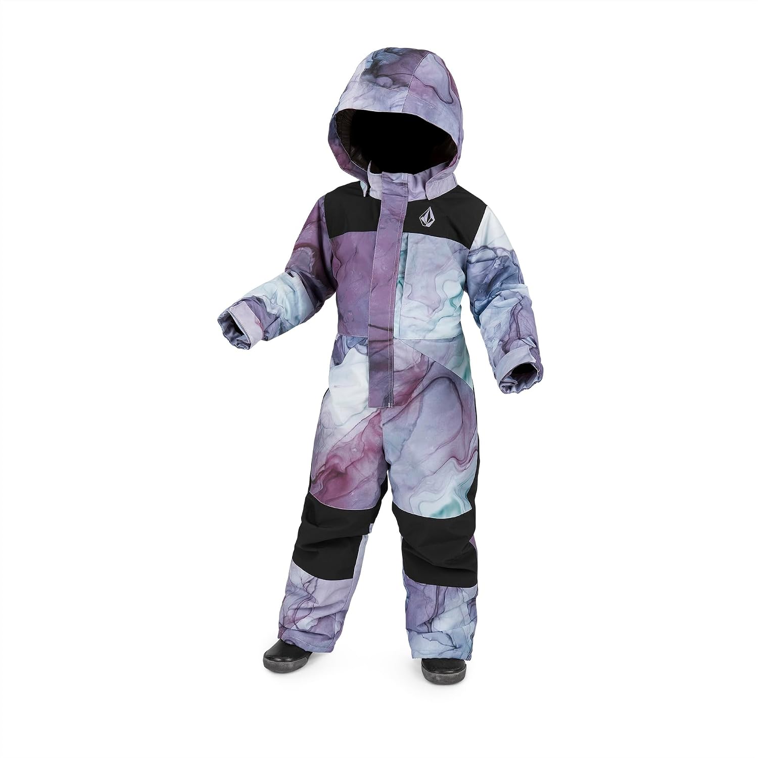 Volcom Boys' Toddler One Piece Snowboard Ski Winter Snowsuit Glacier Ink S4