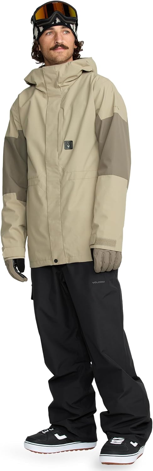 Volcom Men's Primry Insulated Snowboard Winter Ski Jacket Moss Green