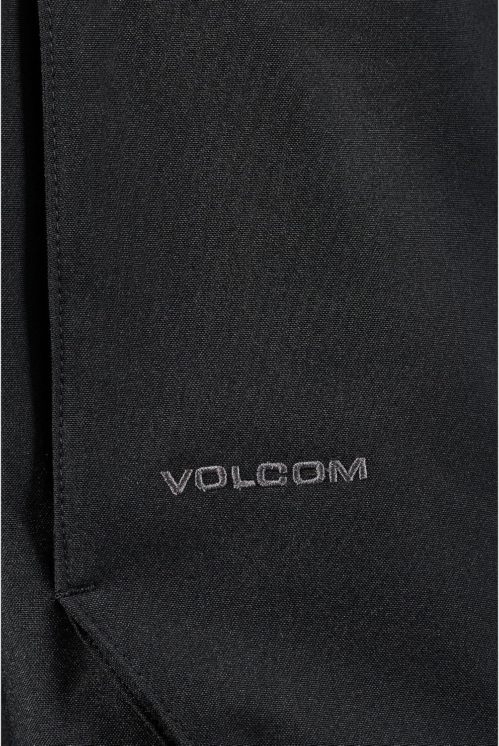 Volcom Men's Roan Bib Overall Snowboard Pant – 15k Waterproof 2-layer Repreve® Fibers Black