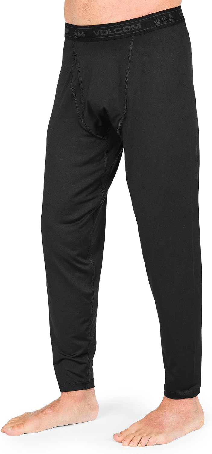 Volcom Men's V-Science Midweight Thermal Base Layer Pant Black