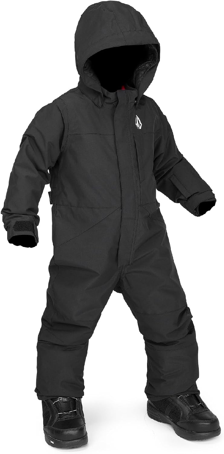 Volcom Boys' Toddler One Piece Snowboard Ski Winter Snowsuit Black S5