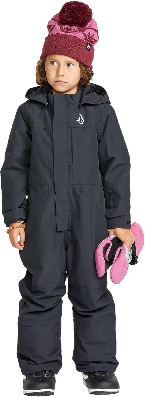 Volcom Boys' Toddler One Piece Snowboard Ski Winter Snowsuit Black S5