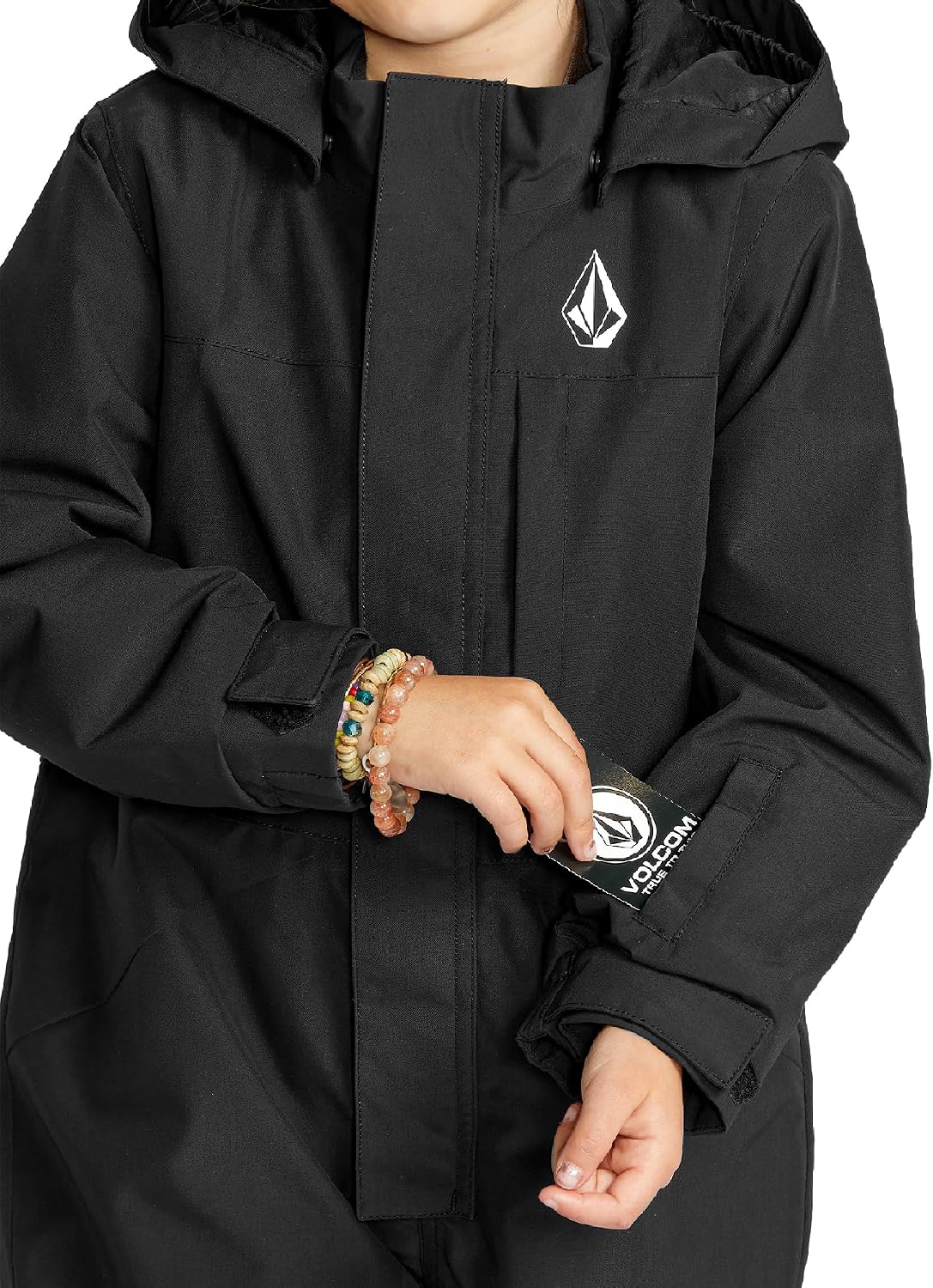 Volcom Boys' Toddler One Piece Snowboard Ski Winter Snowsuit Black S5
