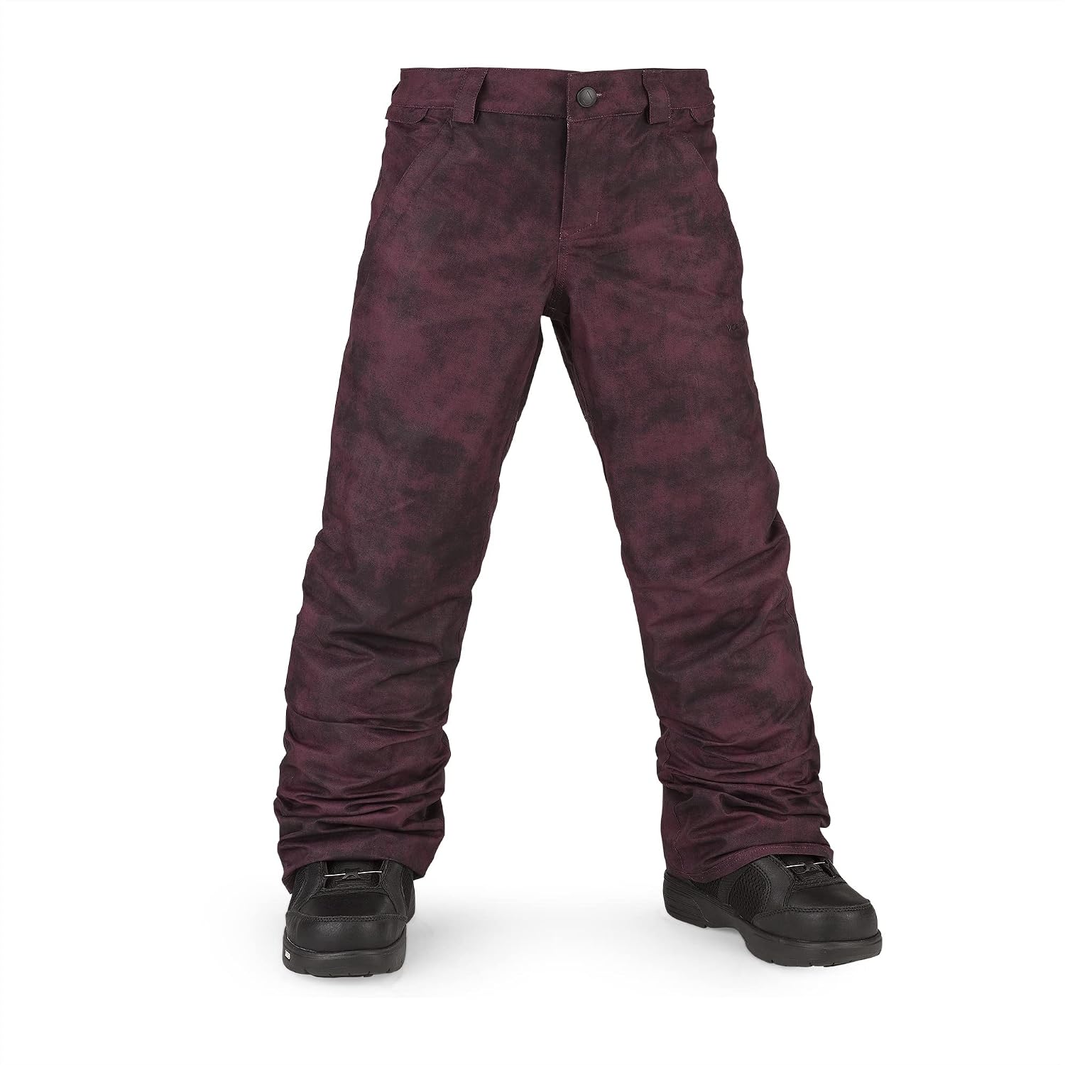 Volcom Girl's Frochickidee Insulated Snowboard Pant Acid Merlot