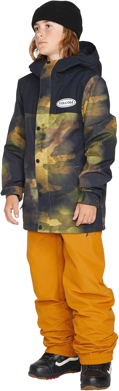 Volcom Boys' Fernie Insulated Snowboard Ski Pant Caramel S3