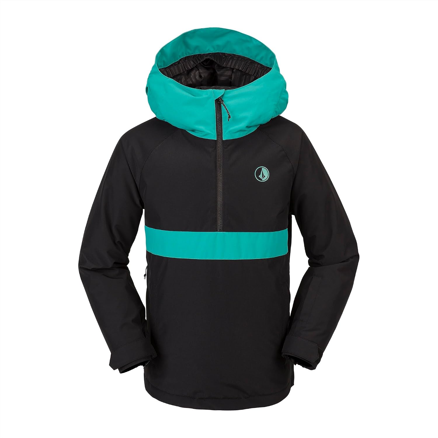 Volcom Boys' Sluff Insulated Snowboard Winter Jacket Black S4