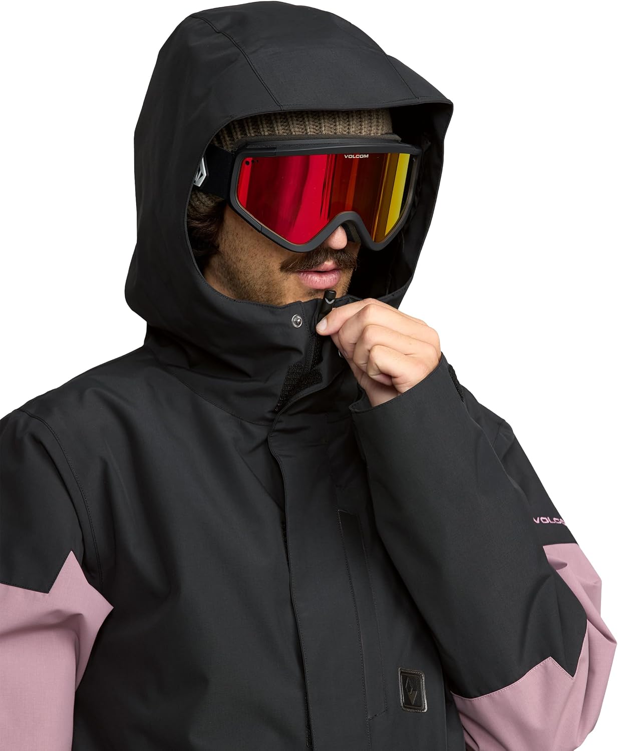 Volcom Men's Primry Insulated Snowboard Winter Ski Jacket Pale Mauve