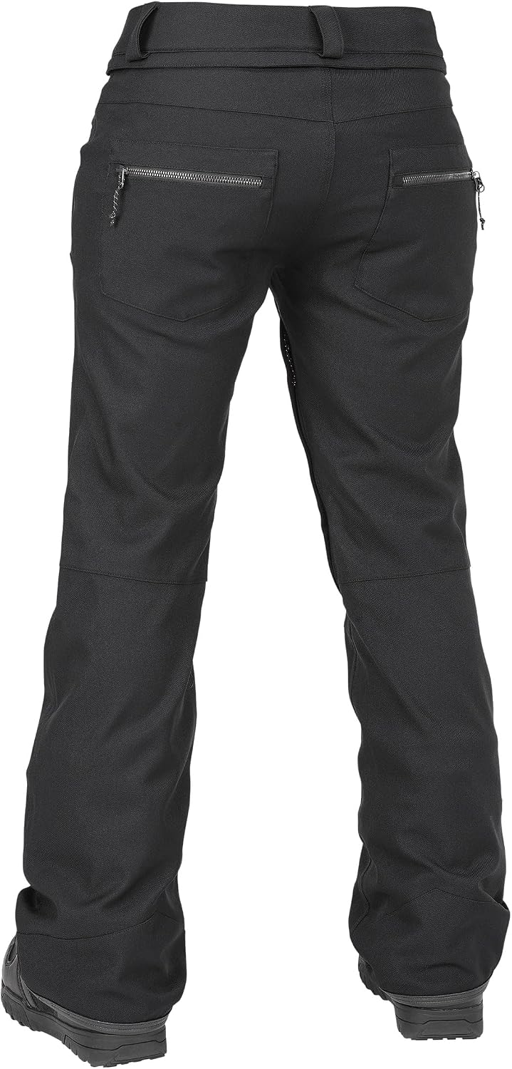 Volcom Women's Genus Slim Fit Stretch Snowboard Ski Pant Black S5